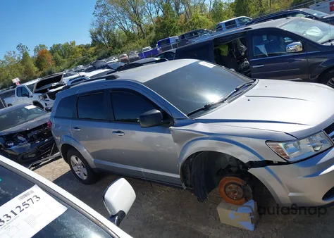 2016 Dodge Journey Se из США, поврежденный, VIN 3C4PDDAGXGT106295